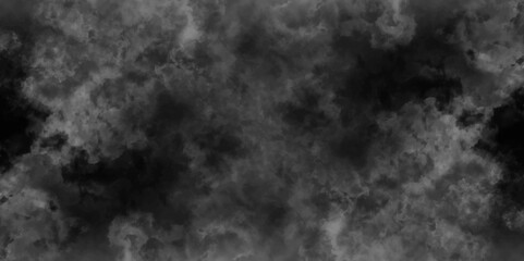 Abstract black fog design with smoke texture overlays. fume overlay design. background with smoke on black and Fog and smoky effect for photos design. Misty fog effect and Isolated black background.	