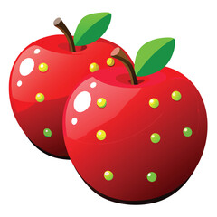 Apple Illustrations &ndash; Fresh, Cute & Juicy
