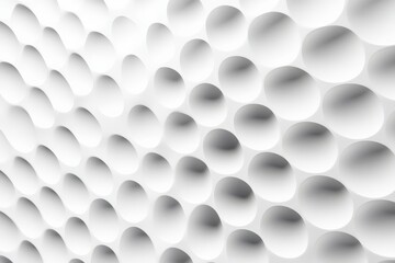 Fototapeta premium White abstract circle pattern background