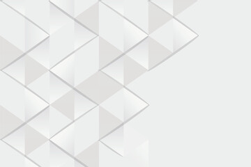 abstract geometric low poly background. white and grey landscape background with triangle decoration. backdrop template for presentation flyer magazine and advertising.