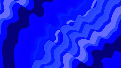 abstract blue background with waves