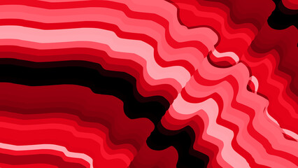abstract red wave lines super bright neon modern background for streaming and presentation