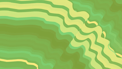 abstract green with lines for credit title background