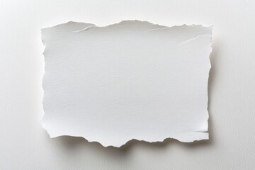 Obraz premium Torn white paper texture background