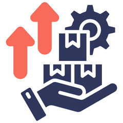 Fototapeta premium Product Management Icon