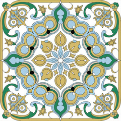 Fototapeta premium vector illustration hires Collection of High-Resolution Abstract Ramadan Islamic Seamless ornament Patterns with Diverse Designs and Textures 