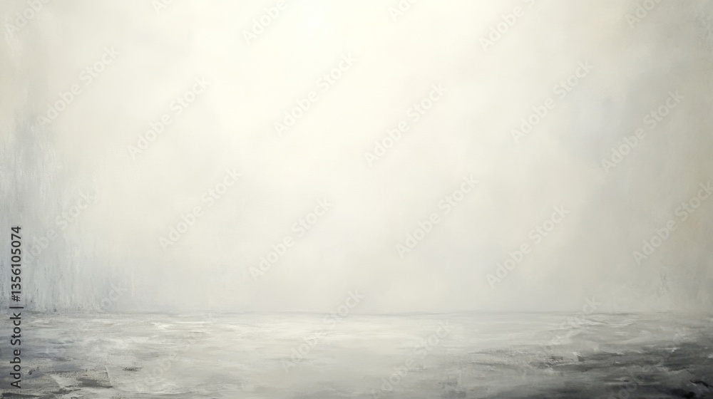 Poster pristine white canvas with subtle texture and minimalist look
