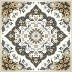 vector illustration hires Collection of High-Resolution Abstract Ramadan Islamic Seamless ornament Patterns with Diverse Designs and Textures 