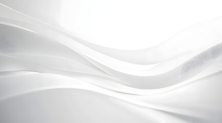 Obraz premium Tranquil White Striped Waves Background for Creative Design Projects