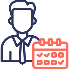 Event Planner line color icon