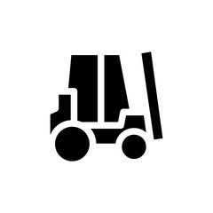 forklift truck icon