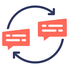 Engagement glyph color icon