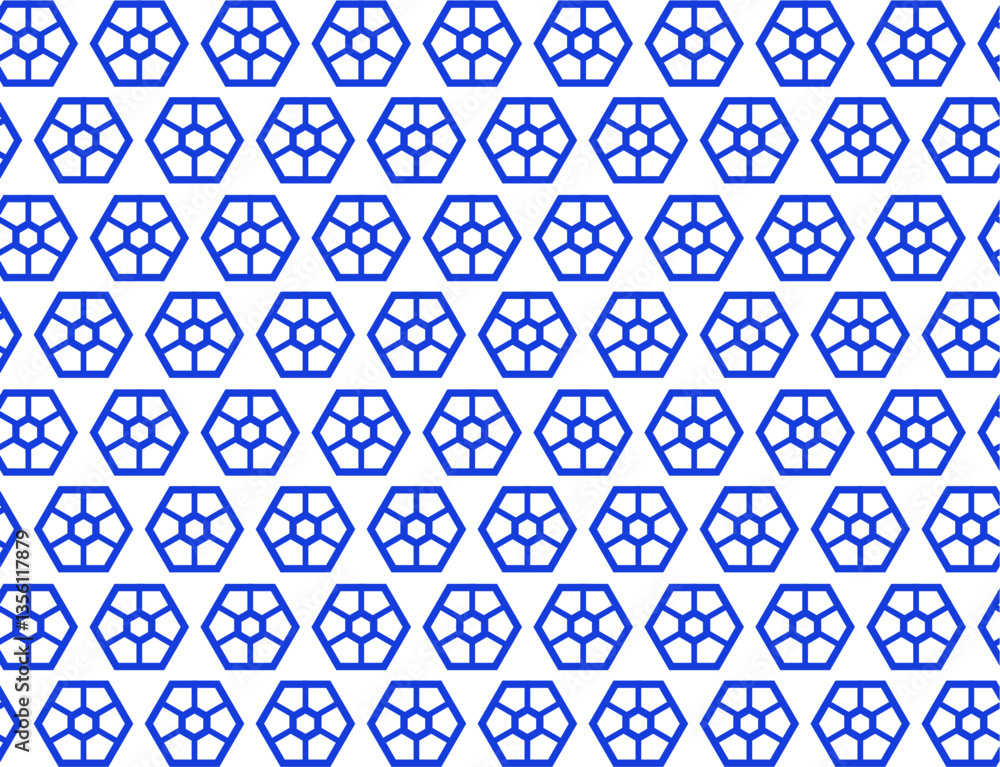 Poster vector seamless pattern design