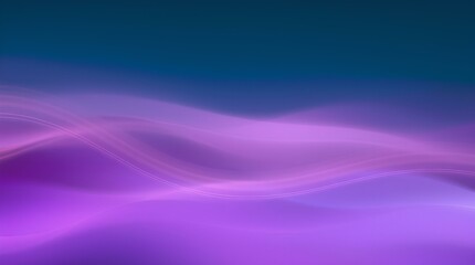 Fototapeta premium Ethereal Waves of Purple: A Serene Dance of Light and Color