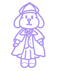 Detective rabbit 