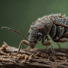 Naklejka premium close up of a bug
