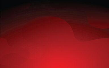 Obraz premium Red and black gradient background, digital design. Abstract color blend, dark to bright hue. Modern backdrop, smooth transition effect.