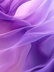 Obraz premium Flowing Lavender Fabric Creates Soft Abstract Design for Backgrounds