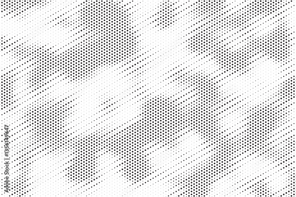 Aufkleber halftone background vector, abstract backdrop design with two tone pattern and copy space for edit y