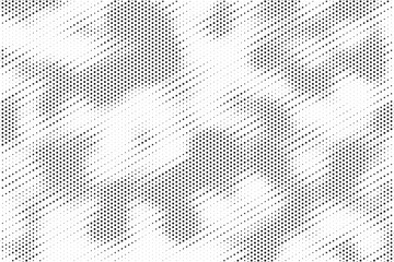 Halftone background vector, abstract backdrop design with two tone pattern and copy space for edit your content