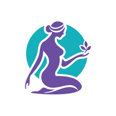 female model in a natural background