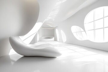 Modern white interior