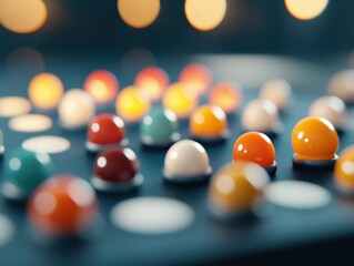 Colorful lights blurred background