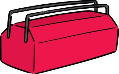 Illustration of toolbox