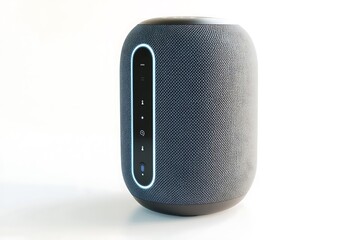Obraz premium 3D High-Tech Smart Speaker with AI-Powered Voice Recognition and Premium Sound.