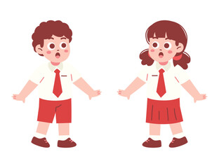 Elementary School Student are Shocked Because They Hear Something