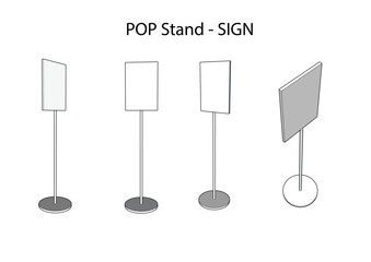 POP sign