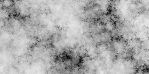White dramatic smoke brush effect smoke swirls misty fog isolated, background. Abstract old and grainy Black grey Sky with white cloud. white paper polished and smooth marble texture design.