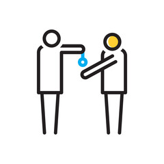 Multi color icon for your