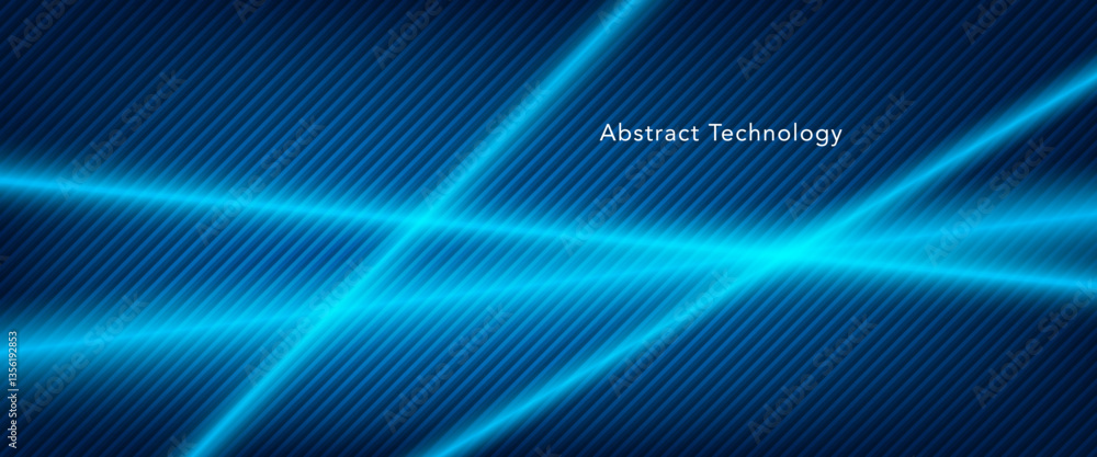 Poster abstradt technology background with light effect.futuristic concept. vector illustration.