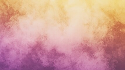 Fototapeta premium Abstract purple-orange smoke clouds, dreamy background, design element