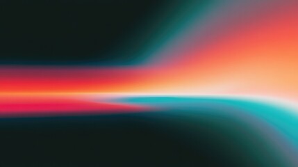 Flowing lines of vibrant colors create dynamic energy and depth