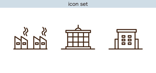 建物, 住宅, ビル, 商業施設, 病院, 不動産, インフラ, 建築, シンプル, アイコン, 図面, 設計, 街並み, 公共施設, 医療施設, 工場, ショッピングモール, 学校, 店舗, 駅, 役所, 図書館, 住宅街, 高層ビル, 戸建て, アパート, マンション, 住宅地, 駐車場, 物流施設, 倉庫, ショッピングセンター, スーパーマーケット, 飲食店, カフェ, コンビニ, 施設ア