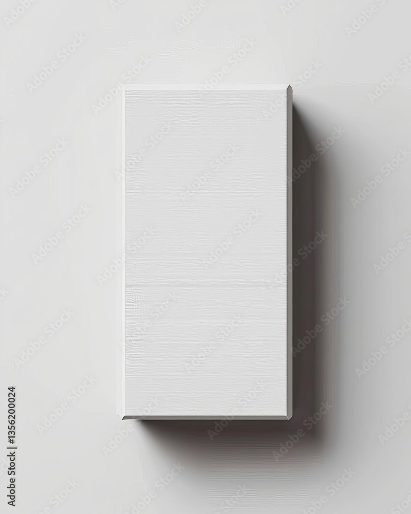 Poster a minimalist mockup of a blank rectangle canvas for showcasing designs or artwork in a modern settin