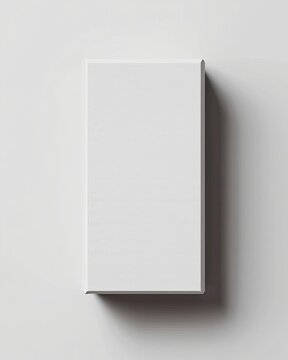 A minimalist mockup of a blank rectangle canvas for showcasing designs or artwork in a modern setting.