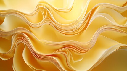 Subtle golden waves, a flowing textured background with layered elegance