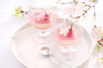 さくら豆腐　桜豆腐