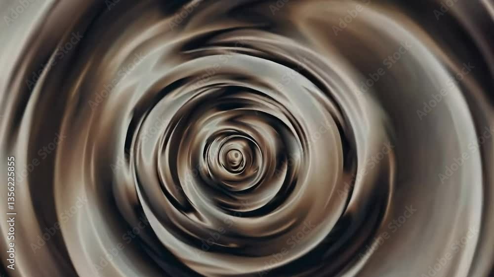 Poster mesmerizing swirling liquid vortex in motion captivating abstract art animation