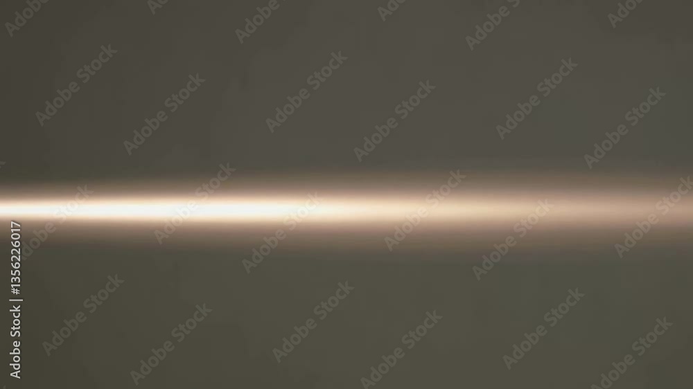 Poster dynamic light beam movement across smooth surface in high resolution sequence