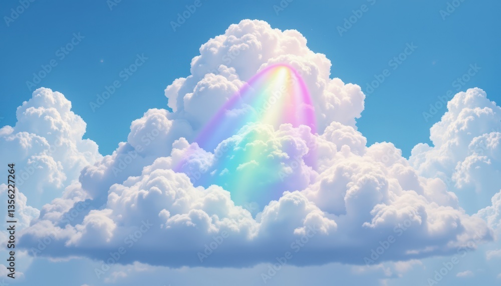 Poster dynamic cloud formation illustrate the iridescent cloud in a more dynamic setting with additional cl