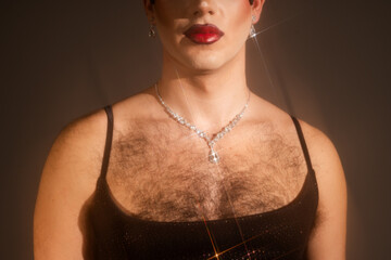 Expressions of Drag Culture Through Star Reflections and Body Positivity