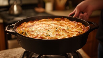 a full tray of baked spinach and ricotta cannelloni with sauce