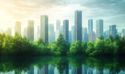 Fototapeta premium Sustainable Urban Design