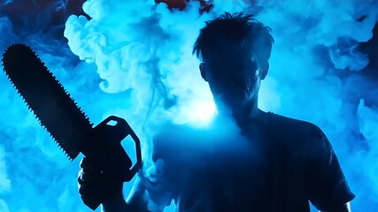 ghostly figure, mysterious entity, chilling scene, ominous figure, spectral presence, dark void