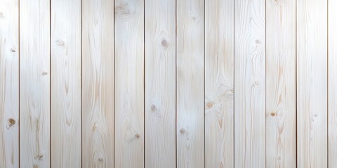 Naklejka premium Light wooden planks arranged vertically, creating a clean and natural backdrop.