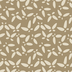 Japanese Cute Flying Insect Vector Seamless Pattern